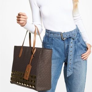 *SOLD* MK Studded Large Tote Bag ( Retail ) dustbag inc